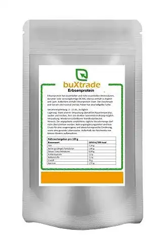 Erbsenprotein Buxtrade 2 kg – hochwertiges Erbsenpulver zur Eiweißversorgung