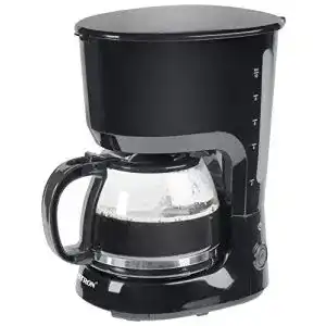 Bestron Kaffeemaschine mit Warmhalteplatte für 10 Tassen, 750 Watt, Schwarz