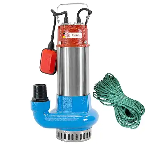 Güde Schmutzwasserpumpe 75800 PRO 1100 A mit 1100 W