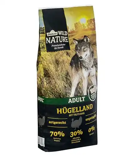 Dehner Wild Nature Hundefutter Hügelland für ausgewachsene Hunde
