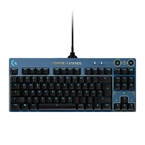 Logitech G PRO Mechanische Gaming-Tastatur ohne Nummernblock