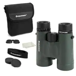 Celestron 71332 Nature DX Fernglas 8×42 mm mit mehrfach vergüteten Linsen