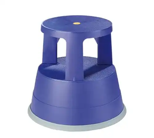 Tritthocker mit Rollen Brasq ST200 Comfort – Elefantenfuß, belastbar bis 150 kg