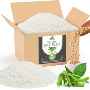 Sojawachs Waxcanpy für Kerzen 5 kg – Natürliches Kerzenwachs zum Gießen