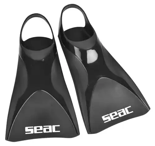 Seac Atom Kurzschwimmflossen für Training im Schwimmbad und Freiwasser
