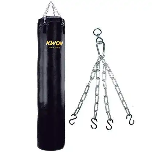 Boxsack Kwon Sandsack 180 cm mit Stahlkette 4080336