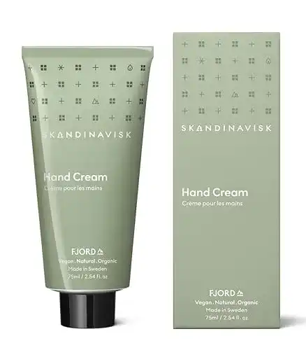 Vegane Handcreme Skandinavisk Fjord mit Apfel- und Birnenblüte, 75 ml