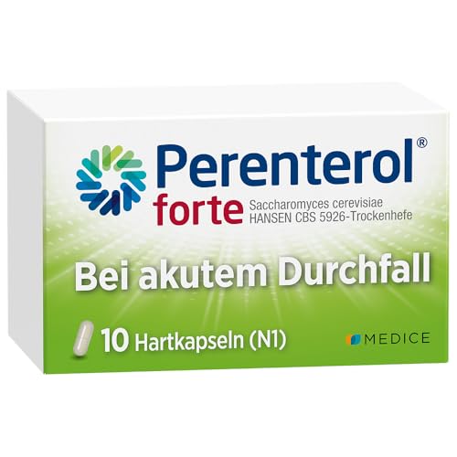 Durchfallmedizin Perenterol forte 250 mg 10 Kapseln