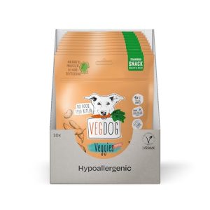 Veganes Hundefutter Vegdog Veggies immune Getreidefreier Snack für Hunde