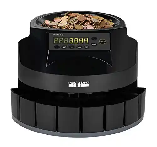 Münzzähler Ratiotec 00946954 Münzzähl- und Sortiermaschine CS 50