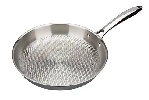 GSW 975346 Gastro INOXXALplus Bratpfanne mit Wabenboden 28 cm