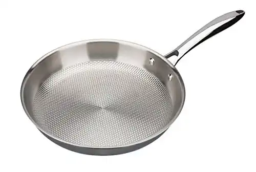 GSW 975346 Gastro INOXXALplus Bratpfanne mit Wabenboden 28 cm