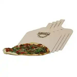Flammkuchenbrett Pimotti Pizzaschaufel und Brotschaufel aus Sperrholz