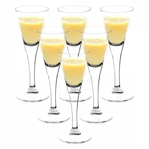 Likörgläser Altom Design Set mit 6 Gläsern für Eierlikör
