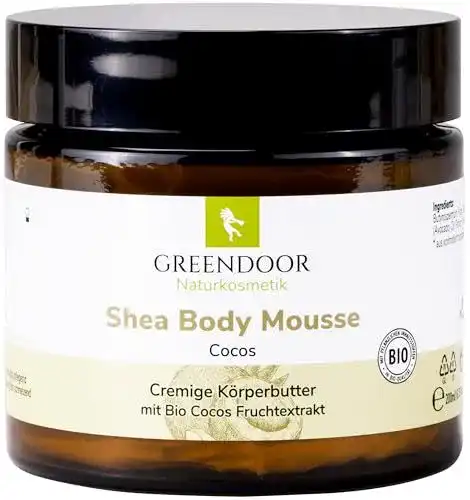Sheabutter Greendoor Körperbutter Cocos 200ml mit Bio-Kokosnuss