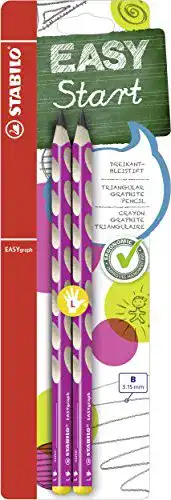 Stabilo ergonomischer Dreikant-Bleistift für Linkshänder im 2er Pack