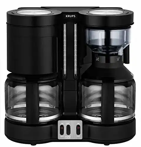 Krups KM8501 Duothek Plus Doppel-Kaffeeautomat