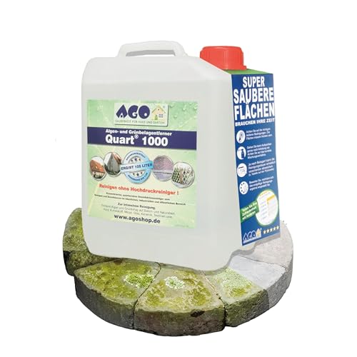 Grünbelagentferner AGO Quart 1000 für Haus und Garten