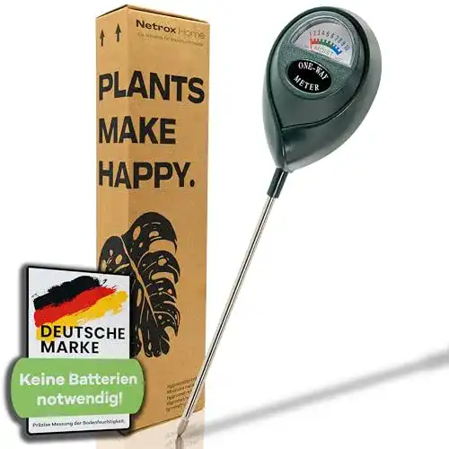 Bodener Netrox Bodenfeuchtigkeitsmesser Präzise Messung für Pflanzenpflege