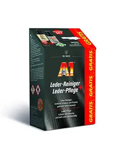 Lederpflege-Set Dr. Wack A1 Leder-Reiniger und A1 Leder-Pflege