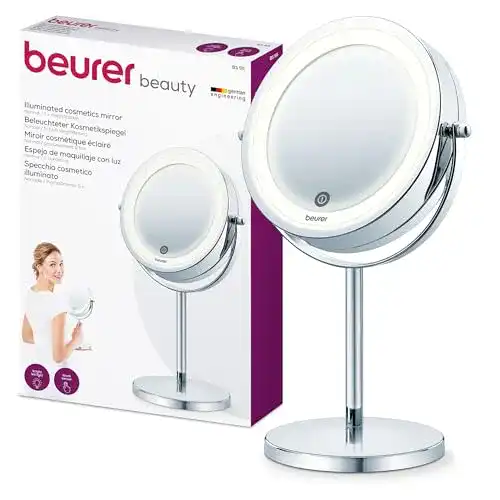 LED Kosmetikspiegel Beurer BS 55 freistehend mit Beleuchtung