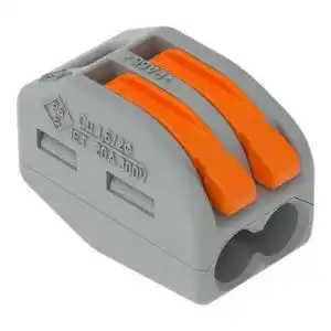 Wago CLASSIC Verbindungsklemmen 222-412 für 2 Leiter bis 4 mm²
