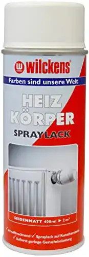 Heizkörperlack Wilckens Heizkörper Lackspray seidenmatt, 400 ml