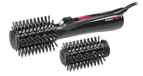 BaByliss Warmluftbürste Pro mit rotierenden Bürstenaufsätzen