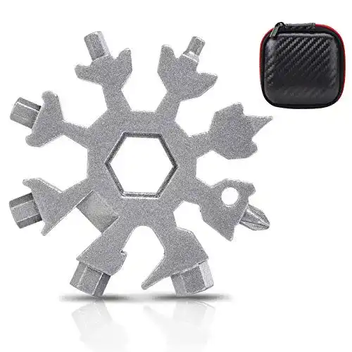 Schneeflocken Multitool 18-in-1 für Männer