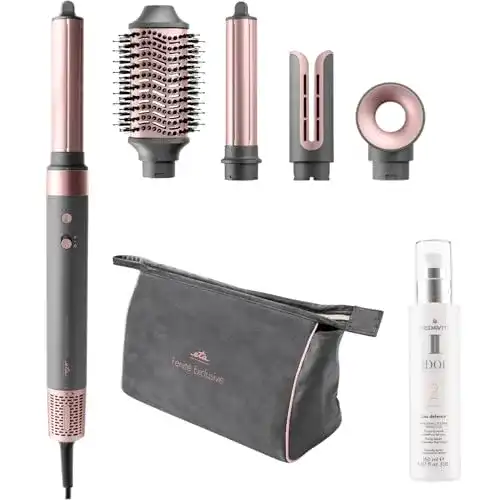 Hairstyler Eta Fenite Black Airstyler 3in1 mit 1400 W und ionischem Set