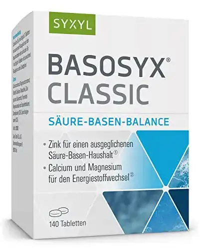 Basentabletten Syxyl Basosyx Classic für den Säure-Basen-Haushalt
