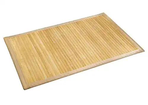 Bambusteppich WENKO Badematte Bamboo Natur für Badezimmer
