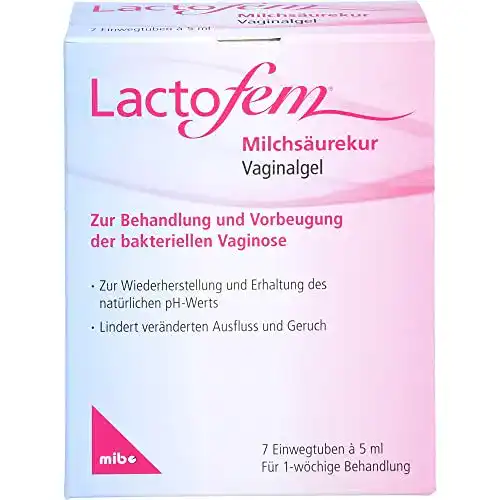 Lactofem Vaginalgel mit Milchsäurebakterien zur Behandlung von bakterieller Vaginose