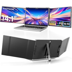 Triple-Screen Dopesplay 14,1 Zoll Laptop Bildschirm Erweiterung 1200P
