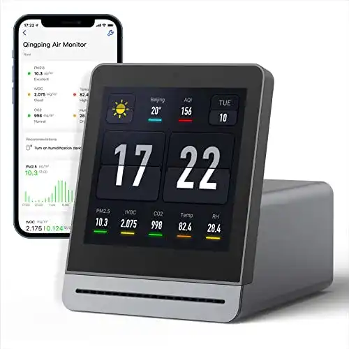 CO2-Melder Qingping Air Quality Monitor für Innenräume