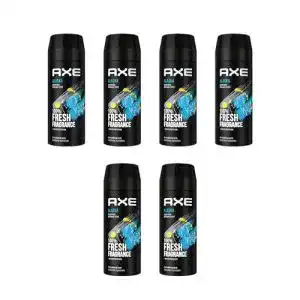 Axe Bodyspray Alaska ohne Aluminiumsalze 6x 150ml Deodorant