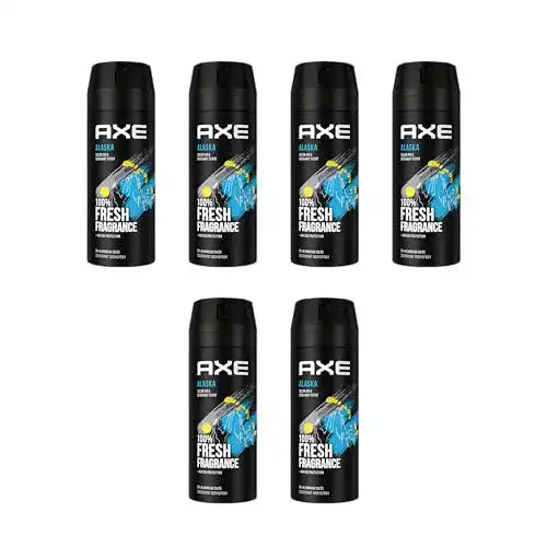 Axe Bodyspray Alaska ohne Aluminiumsalze 6x 150ml Deodorant