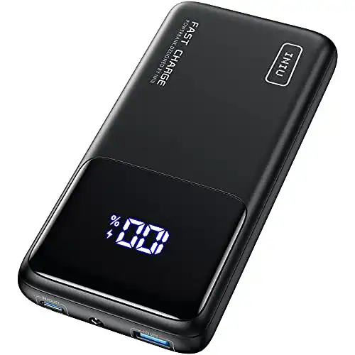 Iniu Powerbank mit 45W Schnellladung und LED-Display, 15000mAh