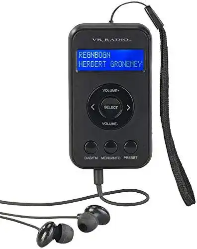 Taschenradio VR-Radio Mini mit DAB+/FM und Akku