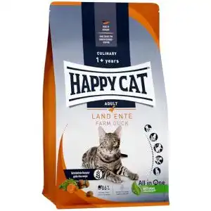 Happy Cat Culinary Adult Land Ente M Katzenfutter 4 kg