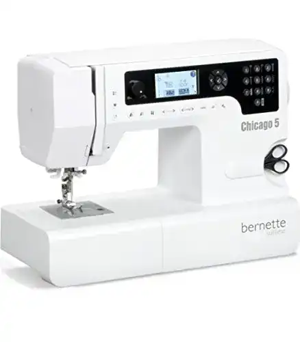 Bernette Chicago 5 Nähmaschine Computer-Nähmaschine im Schweizer Design