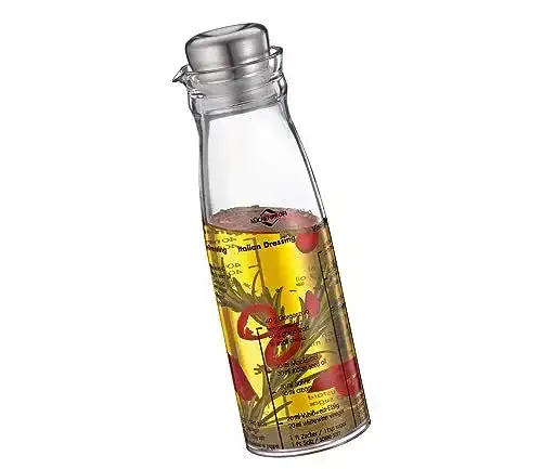 Dressing-Shaker Küchenprofi 250ml aus Kunststoff mit Edelstahl Deckel
