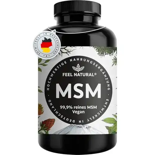 MSM-Kapseln 2000mg – Hochdosierte Tabletten mit Methylsulfonylmethan