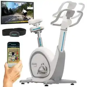 Skandika Ergometer Abisko Heimtrainer mit EMS-Widerstand und App-Steuerung
