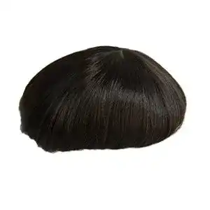 Toupet AIRAO PU Toupee Haarteil für Männer – Indisches Haar