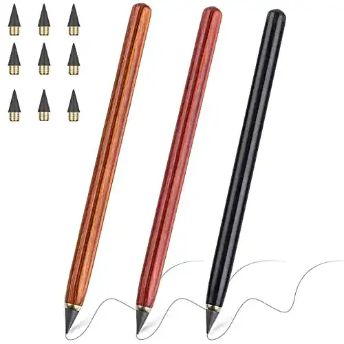 Ewiger Bleistift Qingmeng – Inkless Infinity Pencil Set mit Ersatzspitzen