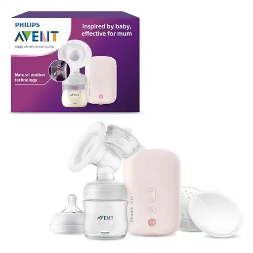 Philips Avent Elektrische Einzelmilchpumpe mit Natural-Motion Technologie