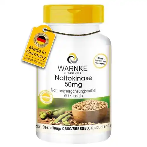 Nattokinase Kapseln 50mg – 2000 FU pro Tagesdosis
