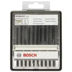 Bosch Professional Stichsägeblatt-Set 10-teilig für Holzarbeiten