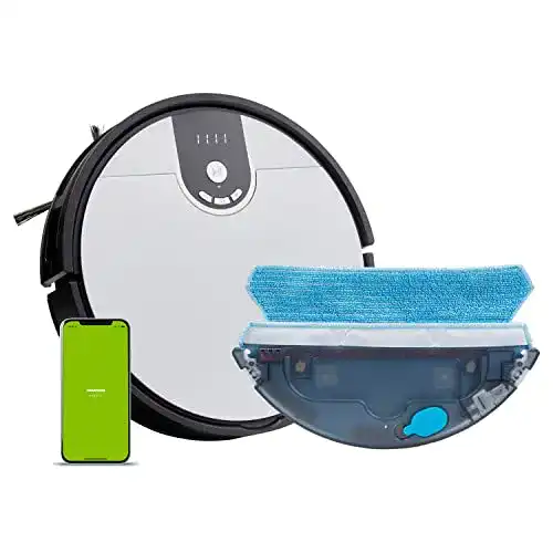 Medion Saugroboter mit Wischfunktion und Zyklon Technologie S20 SW